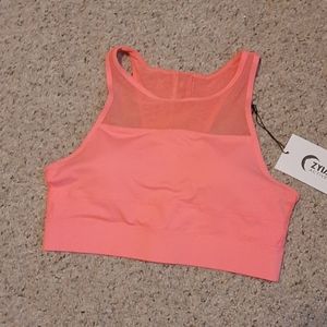 Zyia All Star Coral Bra - size LARGE